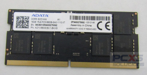 SODIMM 16GB DDR5 5600 1.1v - HP Genuine Replacement Spare Parts - N38627-001-HP