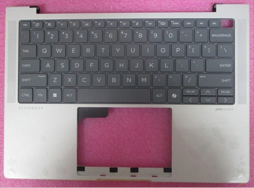 SPS-TOP COVER SGY W/KB BL PVCY US - HP Genuine Replacement Spare Parts - N98664-001-HP