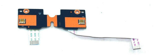 Touchpad button board - Includes bracket and connector cables - 813954-001