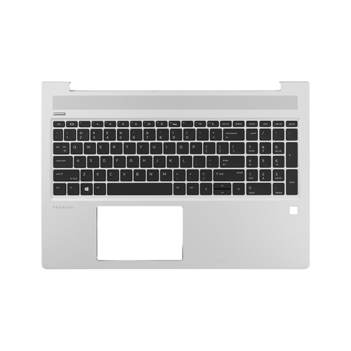 SPS-TOP COVER W/KB CP BL US - HP Genuine Replacement Spare Parts - L45090-001-HP