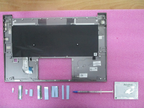 SPS-TOP COVER RTX W/KB BL LTNA - HP Genuine Replacement Spare Parts - M14608-161-HP