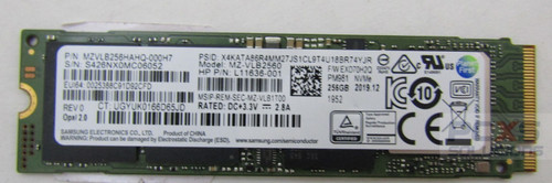 Copy of 256GB PCIE NVME TLC SSD - L34221-312