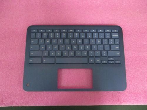 SPS-TOP CVR BLUE W/KB W/DGTZR/CAM US - HP Genuine Replacement Spare Parts - L92217-001-HP