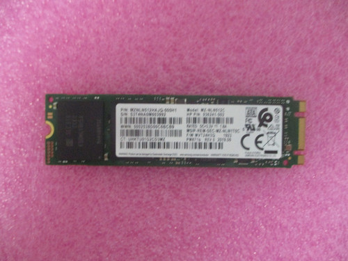 SPS-SSD 512GB TLC SATA-3 M.2 - HP Genuine Replacement Spare Parts - L95711-001-HP