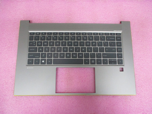 SPS-TPCVR W/KB fmDP BL SR PVCY US - HP Genuine Replacement Spare Parts - M74259-001-HP