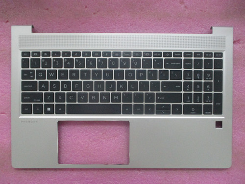 SPS-TOPCOVER W/KB CP BL PVCY NoSD US - HP Genuine Replacement Spare Parts - M78510-001-HP