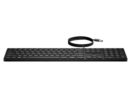 HP WIRED DESKTOP 320K KEYBOARD - ENJOY A COMFORTABLE FIT WITH A REDUCED-SIZED KE-2