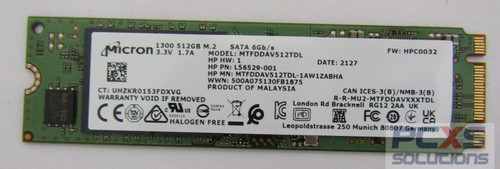 hp GNRC-SSD 512GB M.2 2280 SATA-3 TLC - 938185-850