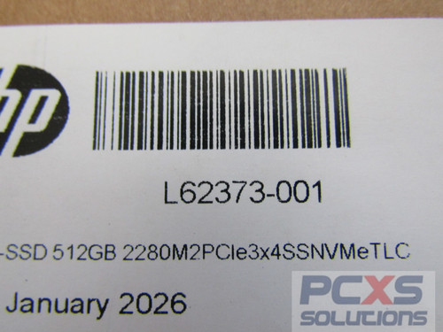 hp SPS-SSD 512GB 2280M2PCIe3x4SSNVMeTLC - L62373-001