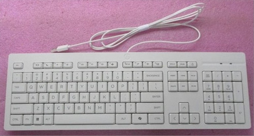 hp SPS-KBD HP 125 C White Wired NP C US - P10673-001