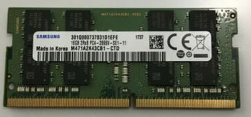 SAMSUNG, DDR4 - SODIMM - 16GB - 2R x 8 - 2666 Mbps - 1.2 V - M471A2K43CB1-CTD