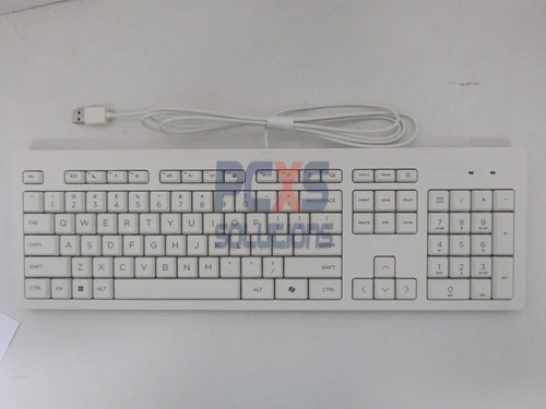 hp KEYBOARD HP 125 C White Wired NP C US /P10673-001 - P10203-001