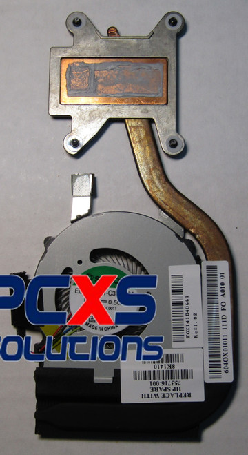 Fan and heat sink assembly - 753716-001