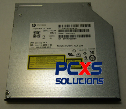 SPS-ODD DVD-WR 9.5 SLIM FIXED WS ZX G4 - HP Genuine Replacement Spare Parts - L12140-001-HP