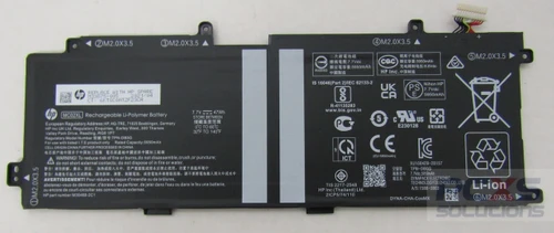 HP 47Wh 2-Cell Li-on Battery with 3.64Ah Capacity (MC02047XL-PL) - HP Genuine Replacement Spare Parts - M33875-005-HP