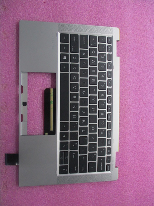 SPS-TOP COVER W/KB BL WWAN US - HP Genuine Replacement Spare Parts - M45821-001-HP