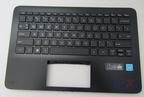SPS-TOP CVR W/KBD BLK CP SR US - HP Genuine Replacement Spare Parts - M48761-001-HP