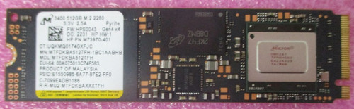 HP 512GB NVMe M.2 SSD, PCIe Gen4 x4, 2280, TLC - HP Genuine Replacement Spare Parts - N22907-001-HP