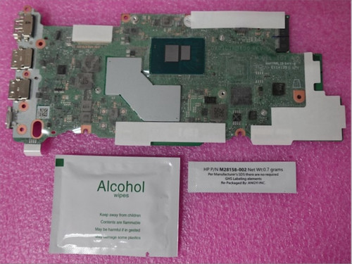 HP System Board with 16GB RAM, 128GB eMMC (UMA) compatible with N150 14" G1i - HP Genuine Replacement Spare Parts - P23911-001-HP