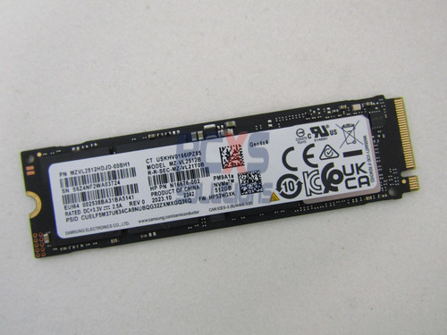 HP 512GB M.2 2280 PCIe Gen4x4 TLC SSD - M17436-002