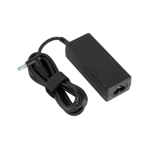 Smart AC power adapter (45 watt) - 4.5mm barrel connector, non-power factor correcting (NFPC) - Requires separate 3-wire AC power cord with C5 connector - HP Genuine Replacement Spare Parts - 741553-850-HP