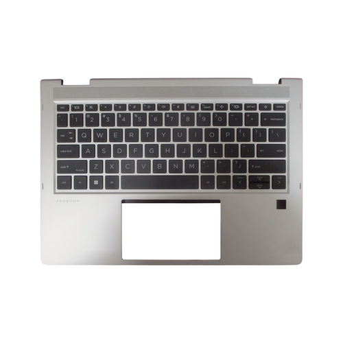 SPS-TOP COVER W/KB CP BL SR PVCY US - HP Genuine Replacement Spare Parts - N10758-001-HP
