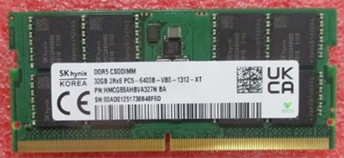 SKO-SODIMM 32GB DDR5-4800 NECC - HP Genuine Replacement Spare