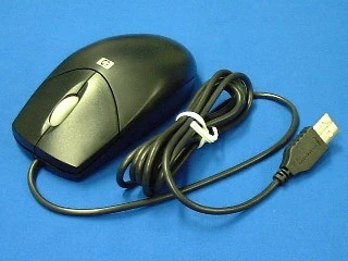 SPS-MOUSE USB CARBONITE - HP Genuine Replacement Spare Parts - 323615-005-HP