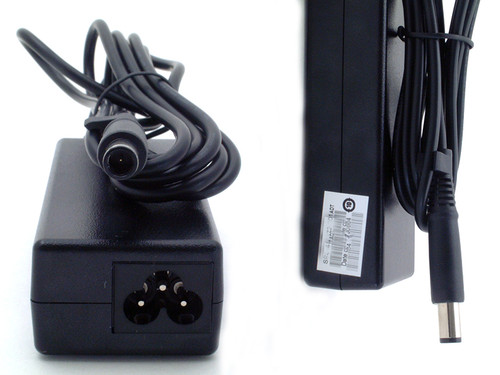 AC Smart pin slim power adapter (65-watt) - 100-240VAC 1.7A input, 50-60Hz, 18.5VDC 3.5A output - Does NOT include power cord - Does NOT include dongle for use with older, non-Smart compatible not - HP Genuine Replacement Spare Parts - 463958-001-HP