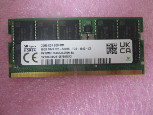 SKO-SODIMM 16GB DDR5 5600 ECC nM - HP Genuine Replacement Spare Parts - N50073-001-HP