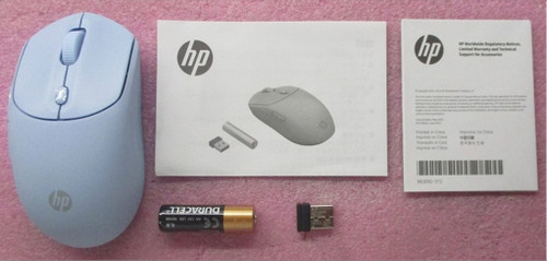 SPS-MOUSE HP 405/400 Quiet BLU WRLS - HP Genuine Replacement Spare Parts - P22606-001-HP
