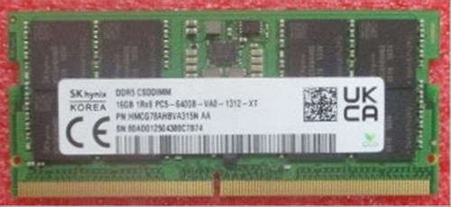 SKO-CSODIMM 16GB DDR5 6400 NECC - HP Genuine Replacement Spare Parts - P32319-001-HP