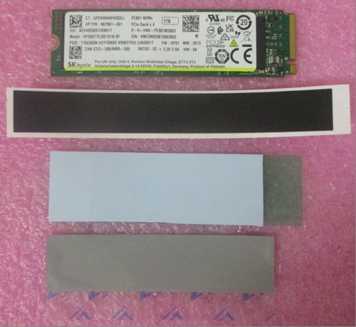 SPS-SSD 1TB 2280 PCIe-4x4 NVMe TLC W/MLR - HP Genuine Replacement Spare Parts - P40722-001-HP