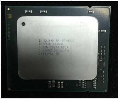 Intel Xeon E7-8837 Eight-Core processor - 2.66GHz (Westmere), 24MB Level-3 cache, 130 watt Thermal Design Power (TDP), LGA 1567 socket - HPE Genuine Replacement Spare Parts - 653057-001-HPE