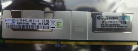 32GB, 1333MHz, PC3L-10600L-9, DDR3, Quad-Rank x4, 1.35V, Load Reduced Dual In-Line Memory Module (LRDIMM) - HPE Genuine Replacement Spare Parts - 664693-001-HPE