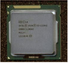 Intel Xeon E3-1220 v2 Quad-Core 64-bit processor - 3.10GHz (Ivy Bridge, 8MB Level-3 cache, Direct Media Interface (DMI) speed 5.0 GT/s, 69 watt thermal design power (TDP), FCLGA 1155-pin socket) - HPE Genuine Replacement Spare Parts - 686686-001-HPE