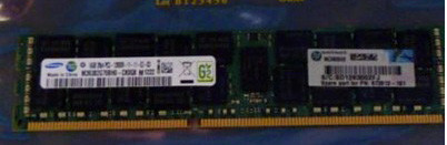 16GB, 1600MHz, PC3-12800R-11, DDR3, single-rank x4, 1.50V, Registered Dual In-line Memory Module (RDIMM) - HPE Genuine Replacement Spare Parts - 687465-001-HPE