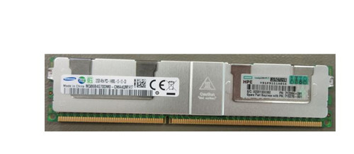32GB, 1866MHz, PC3-14900L-13, DDR3, quad-rank x4, 1.50V, load reduced dual in-line memory module (LRDIMM) - HPE Genuine Replacement Spare Parts - 715275-001-HPE
