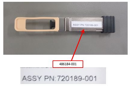 Cable ASSY 40G QSFP+ SR4 MPO Module ; LOTS Spare# : 746960 :-SPS-CBL Assy 40G QSFP+ SR4 MPO Module - HPE Genuine Replacement Spare Parts - 746960-001-HPE