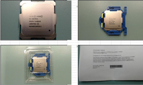 Intel Xeon E5-2643 v4 Six-Core 64-bit processor - 3.4GHz base frequency (Broadwell), 20MB Intel Smart Cache, Intel QuickPath Interconnect (QPI) speed 9.6 GT/s, 135W Thermal Design Power (TDP), F - HPE Genuine Replacement Spare Parts - 835612-001-HPE
