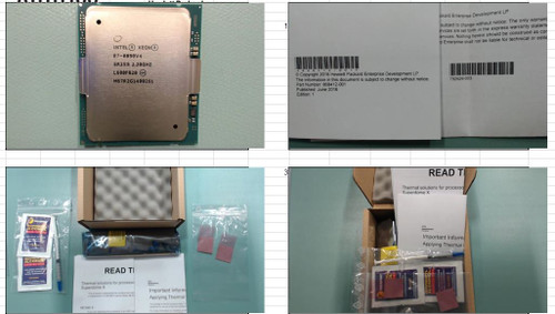 Intel Xeon E7-8890v4 Twenty-Four-Core 64-bit processor - 2.20 GHz (Broadwell, 60MB Level-3 cache, Intel QuickPath interconnect (QPI) speed 9.6 GT/s, 165 watt thermal design power (TDP), socket F - HPE Genuine Replacement Spare Parts - 868053-001-HPE