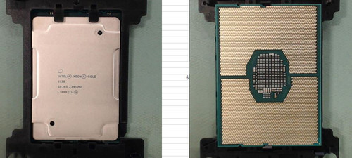 Intel Xeon Gold 6138 twenty-core 64-bit processor - 2.0GHz (Skylake) 27.5MB Level-3 cache, 125 watt thermal design (TDP) power, socket FCLGA3647 - HPE Genuine Replacement Spare Parts - 874735-001-HPE