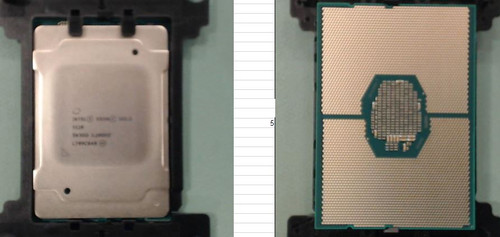 Intel Xeon Gold 5120 Fourteen-Core 64-bit processor - 2.20GHz (Skylake) 19.25MB Level-3 cache, 105 watt thermal design power (TDP), socket FCLGA3647 - HPE Genuine Replacement Spare Parts - 875718-001-HPE