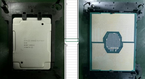 Intel Xeon Platinum 8158 twelve core 64-bit processor - 3.0GHz (Skylake), 24.75MB Level-3 cache, 150 watt thermal design power (TDP), socket FCLGA3647 - HPE Genuine Replacement Spare Parts - 875733-001-HPE