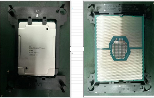 Intel Xeon Gold 6134M Eight Core 64-bit processor - 3.20GHz (Skylake), 24.75MB Level-3 cache, 130 watt thermal design power (TDP), socket FCLGA3647 (Supports 1.5TB memory size) - HPE Genuine Replacement Spare Parts - 878083-001-HPE
