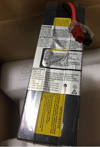 Battery T1500 G5 UPS - HPE Genuine Replacement Spare Parts - P02750-001-HPE