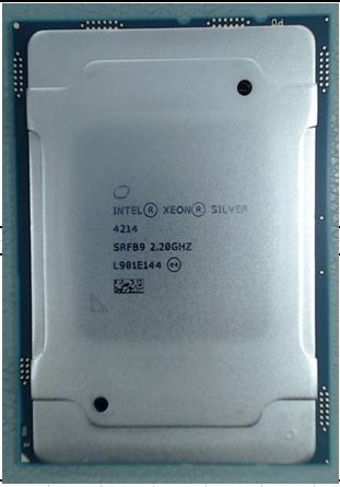 Intel Xeon Silver 4214 v4 Twelve-Core 64-bit processor - 2.20 GHz ( Cascade Lake, 16.5MB cache, 85 watt thermal design power (TDP), socket FCLGA3647) - HPE Genuine Replacement Spare Parts - P11607-001-HPE