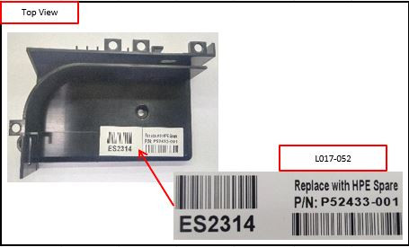 SPS-CableGuard,AP4200G11 - HPE Genuine Replacement Spare Parts - P52433-001-HPE