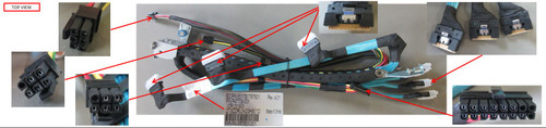 SPS-CBL, Cage2 SFF Signal-PWR A4120 - HPE Genuine Replacement Spare Parts - P57831-001-HPE