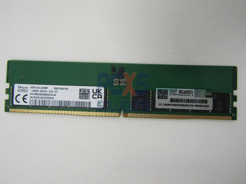 SPS-DIMM,32GB PC5-4800B-E,2Gx8 - HPE Genuine Replacement Spare Parts - P64634-001-HPE